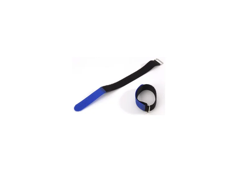 Adam Hall Accessories VR 2530 BLU - Hook and Loop Cable Tie 